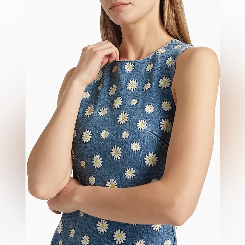 Alice + Olivia Wynell Daisy Bodycon Minidress - Picture 5 of 10
